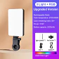 Luz LED RGB portátil recargable para celular, cámara y selfies, 2000 mAh, 3 modos, 2700–6500 K - Miniatura 5