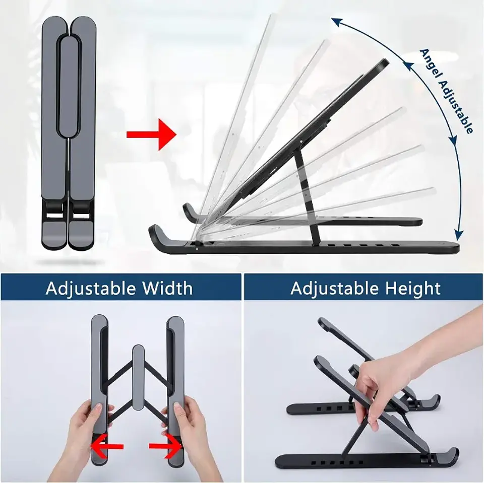 Soporte plegable para laptop, base portátil para notebook 3