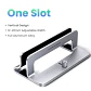 Soporte vertical UGREEN de aluminio para laptop, compatible con MacBook Pro, MacBook Air, tablet y teléfono - Miniatura 8
