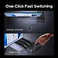Switch KVM UGREEN DisplayPort 8K 60 Hz para 2 PC y 2 monitores, USB 3.0 - Miniatura 5