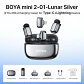 Micrófono inalámbrico de solapa BOYA Mini 2 con reducción de ruido por IA, mini micrófono para iPhone 6-14/15-17 y teléfonos Android USB-C, para grabación de video - Miniatura 12
