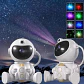 Proyector de galaxias con diseño de astronauta, luz nocturna para dormitorio y regalo para cumpleaños y Navidad - thumbnail 6