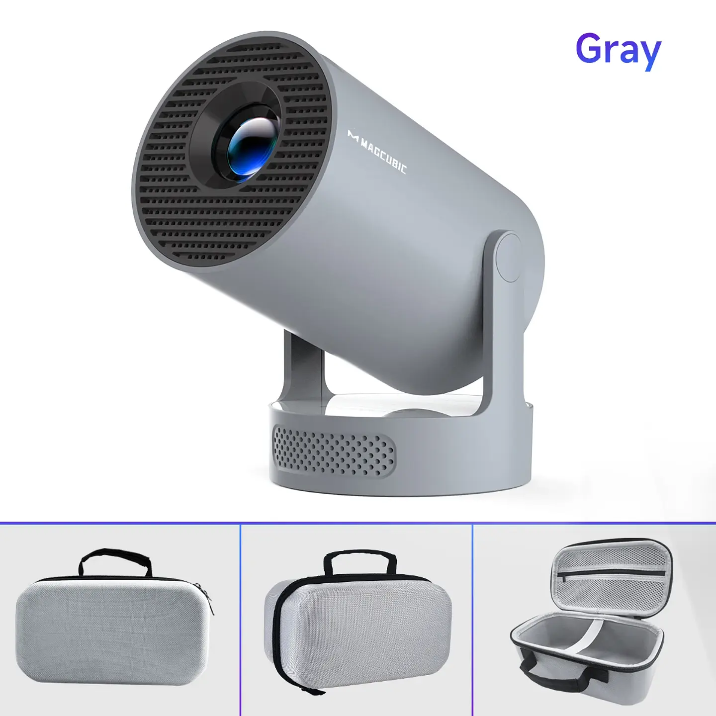 Proyector portátil Magcubic HY300 Pro+ 8K, Android 14, Wi-Fi 6 de doble banda, Allwinner H726, Bluetooth 5.4, resolución 1280 × 720 8