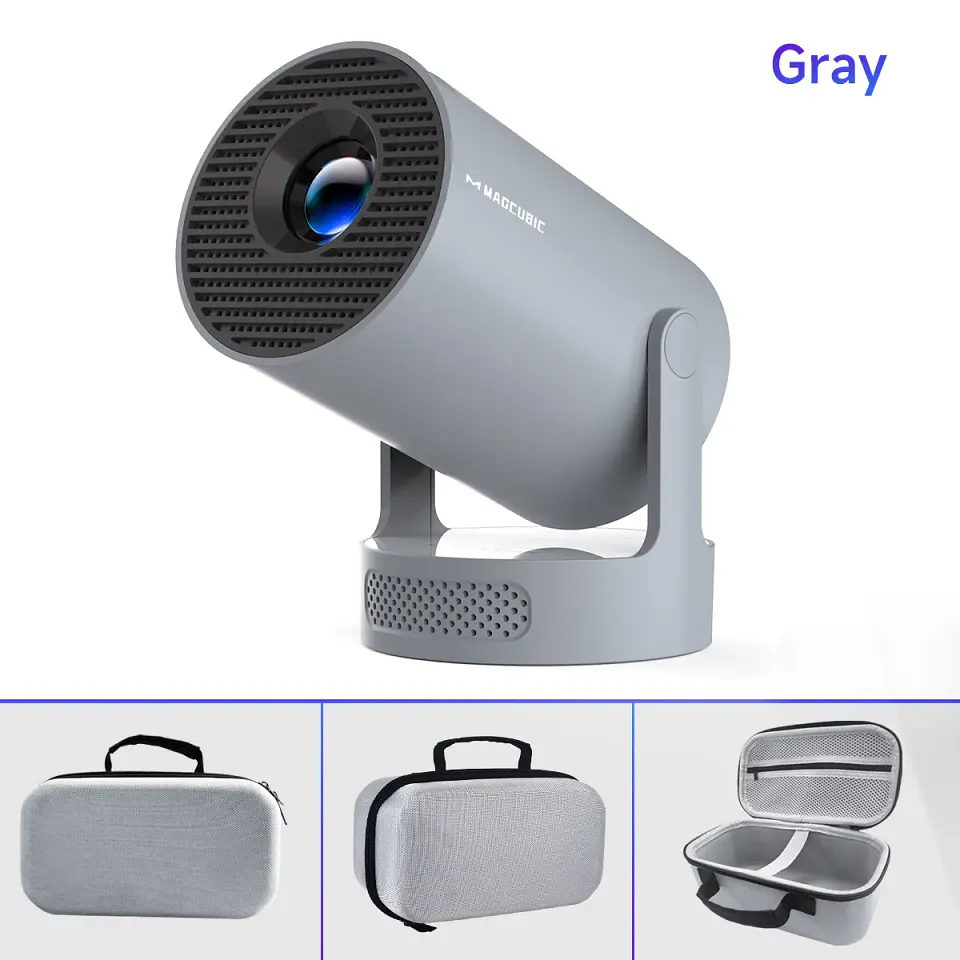 Proyector portátil Magcubic HY300 Pro+ 8K, Android 14, Wi-Fi 6 de doble banda, Allwinner H726, Bluetooth 5.4, resolución 1280 × 720 8