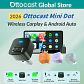 Adaptador inalámbrico OTTOCAST Express Mini Dot para CarPlay y Android Auto, Wi-Fi 6, conexión plug and play para Audi y Kia - thumbnail 1