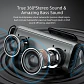 Parlante Bluetooth portátil mifa A10+ con sonido estéreo de 360°, 20 W, Bluetooth 5.0, resistente al agua IPX7 y hasta 24 horas de reproducción - thumbnail 4