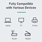 Adaptador Ethernet USB CABLETIME de 100/1000 Mbps, USB 3.0 a RJ45, para laptops y MacBook - thumbnail 5