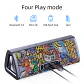 Parlante Bluetooth portátil mifa A10+ con sonido estéreo de 360°, 20 W, Bluetooth 5.0, resistente al agua IPX7 y hasta 24 horas de reproducción - thumbnail 6