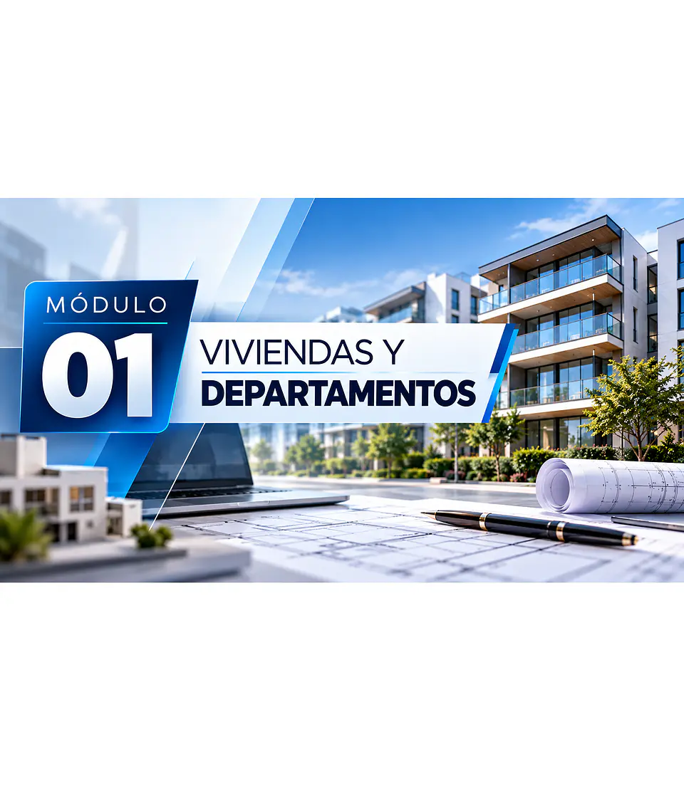 Tasación Inmobiliaria y Bancaria. Módulo 01 - Viviendas y Departamentos. 1