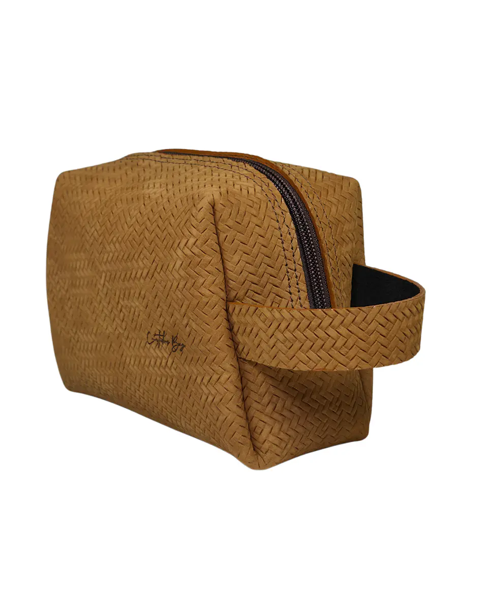 Neceser de Cuero Nobuck Mimbre – Edición Limitada 3