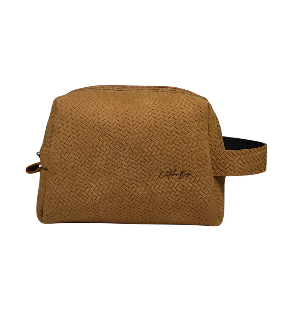 Neceser de Cuero Nobuck Mimbre – Edición Limitada 4