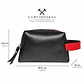 Neceser de Cuero Negro con Detalles Rojos – Edición Limitada - Miniatura 3