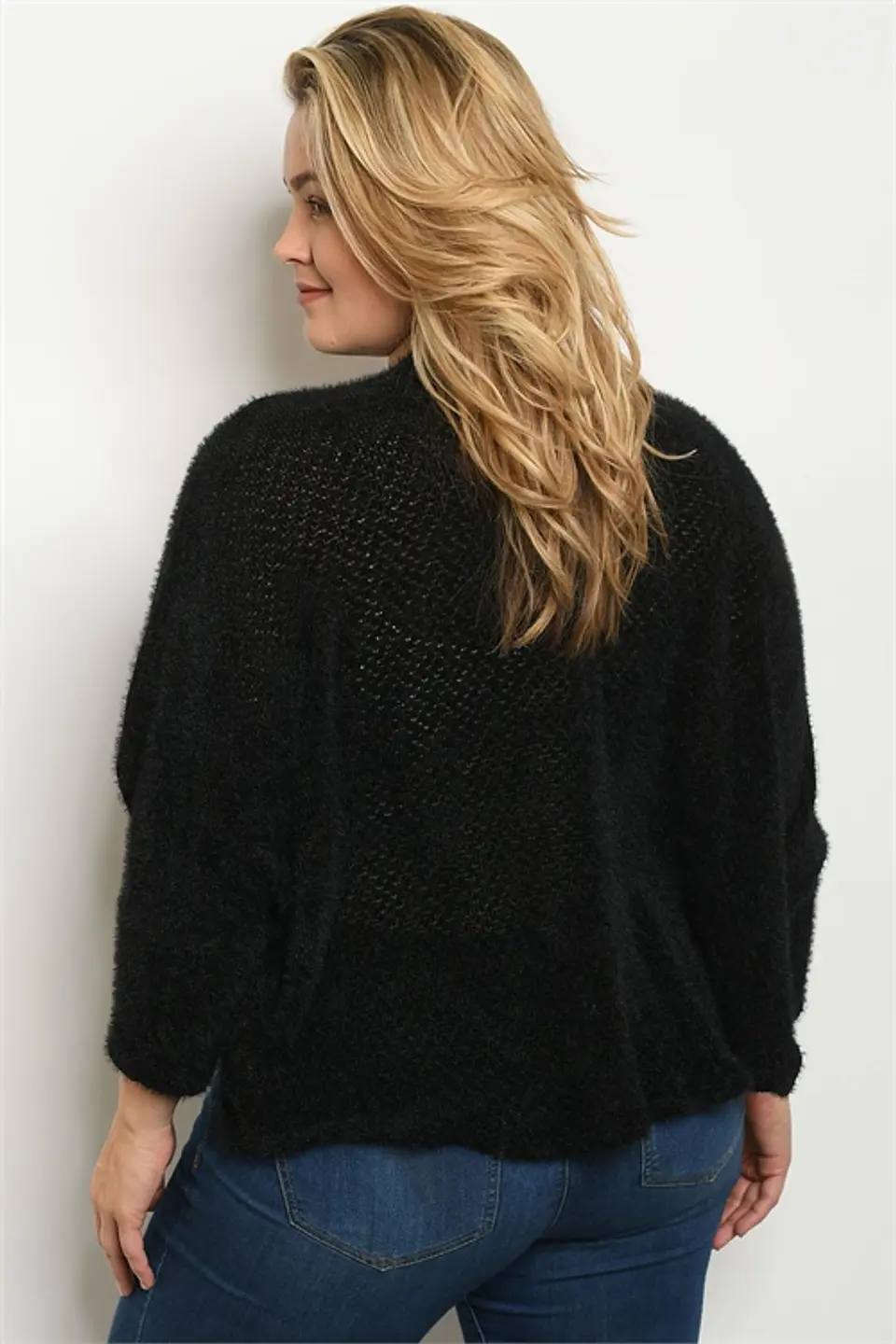 Sweater SW025 abierto manga mariposa 2