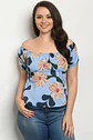 Polera hombros descubiertos PL080 - Miniatura 1