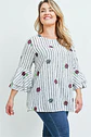 Polera PL086 mangas 3/4 tipo campana - Miniatura 1
