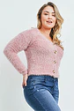 Sweater peludito con botones SW027 - Miniatura 3