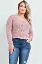 Sweater peludito con botones SW027 - Miniatura 6