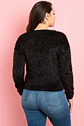 Sweater peludito con botones SW028 - Miniatura 7