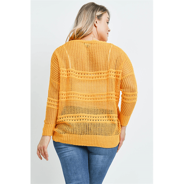 Sweater acanalado SW029