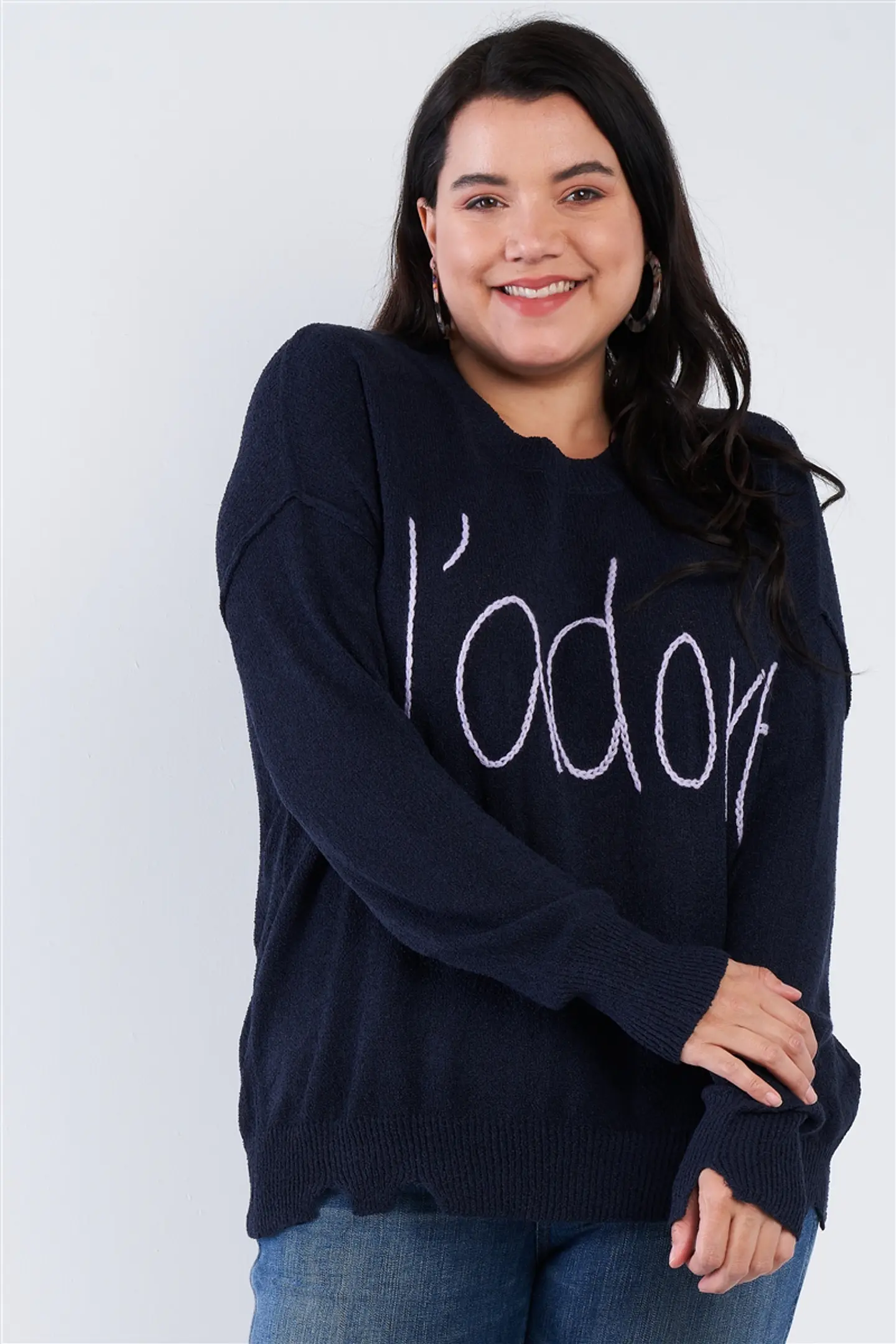 sweater tejido mangas caidas SW036 6