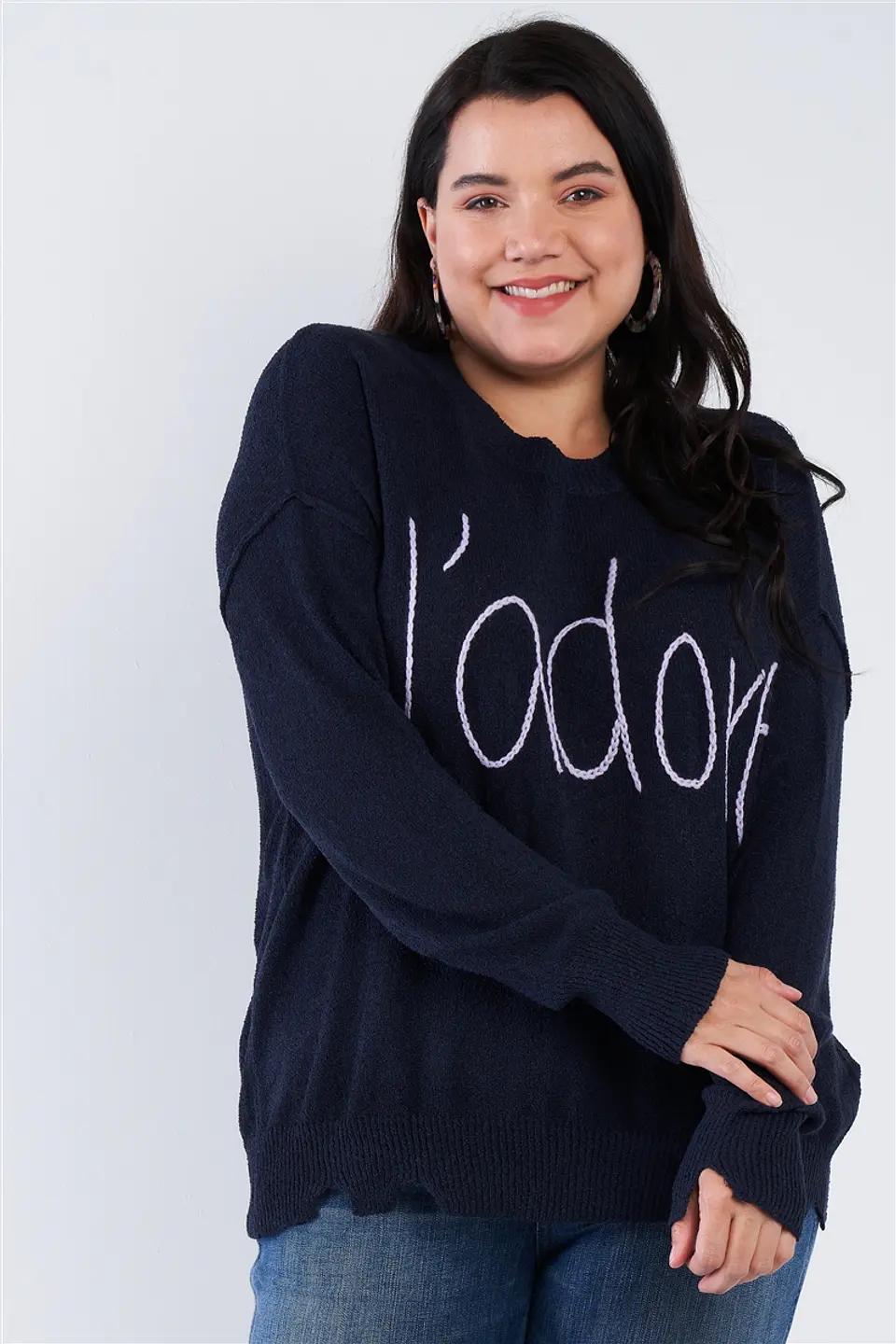 sweater tejido mangas caidas SW036 6
