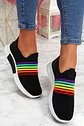 Zapatilla Z004 tela arcoiris - Miniatura 1