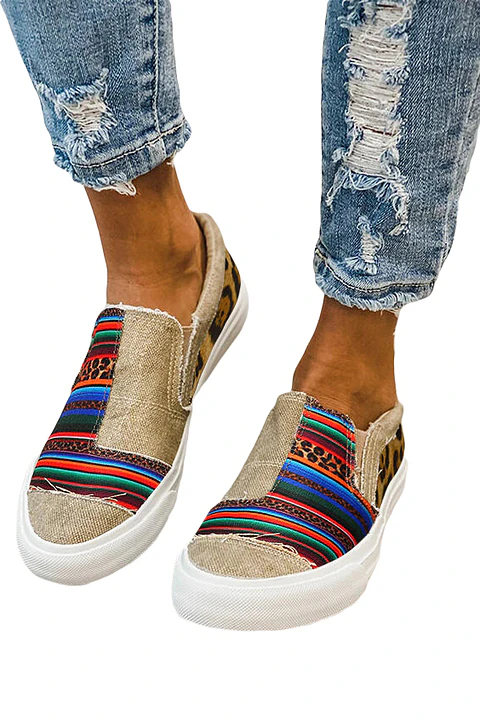 Zapatilla Z005 tipo lona lineas