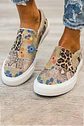 Zapatilla Z006 tipo lona flores - Miniatura 1