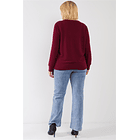 Sweater con aplicación de botones en cintura SW043 7