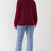 Sweater con aplicación de botones en cintura SW043