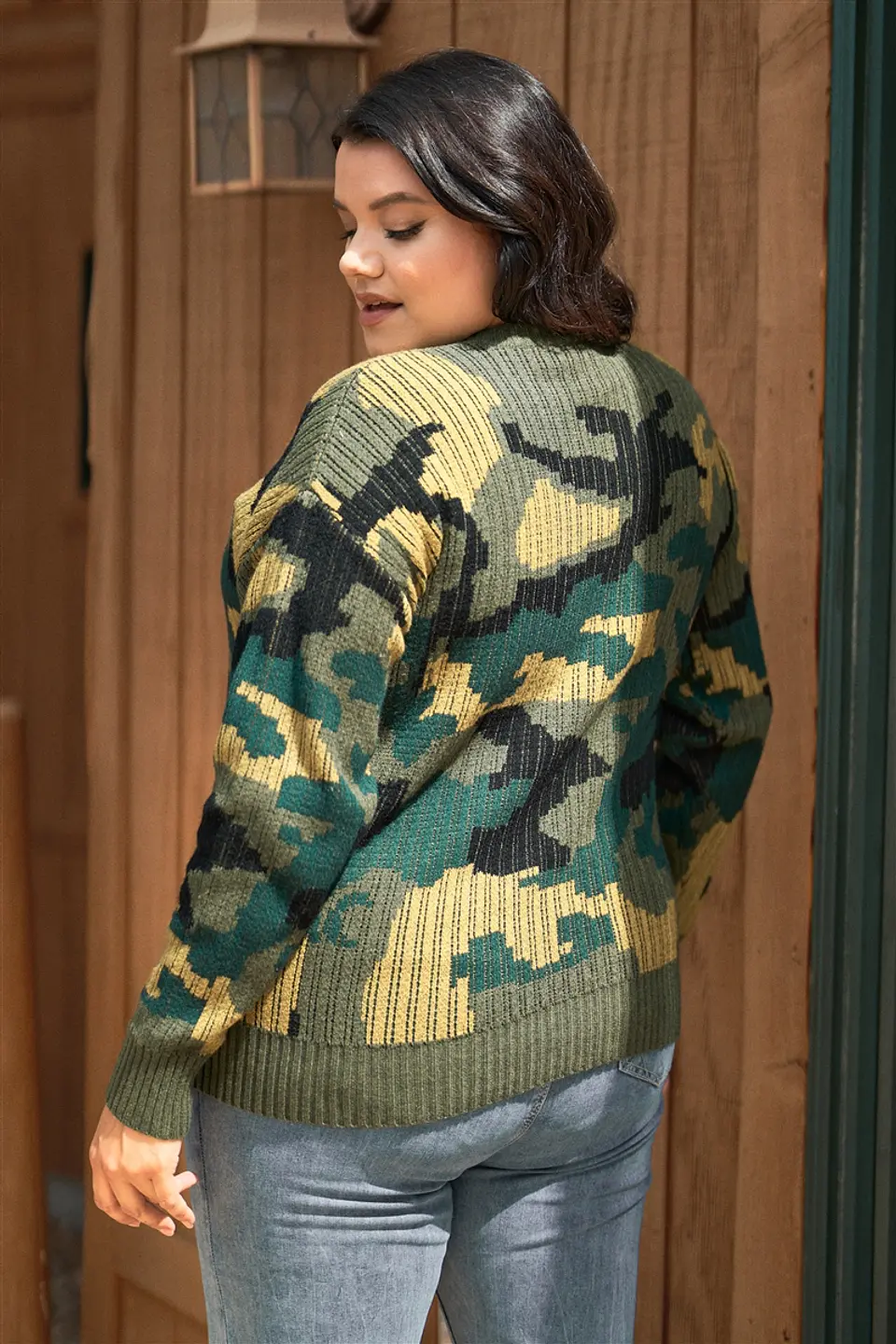 Sweater grueso militar SW044 7
