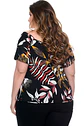 Polera delgada con pequeño lazo en escote PL123 - Miniatura 2