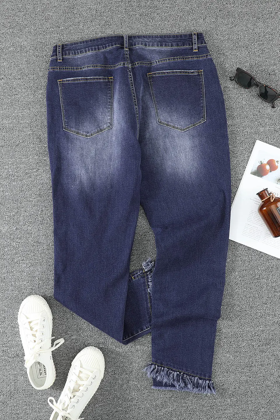 Jeans JE007 flequillos en bota 12