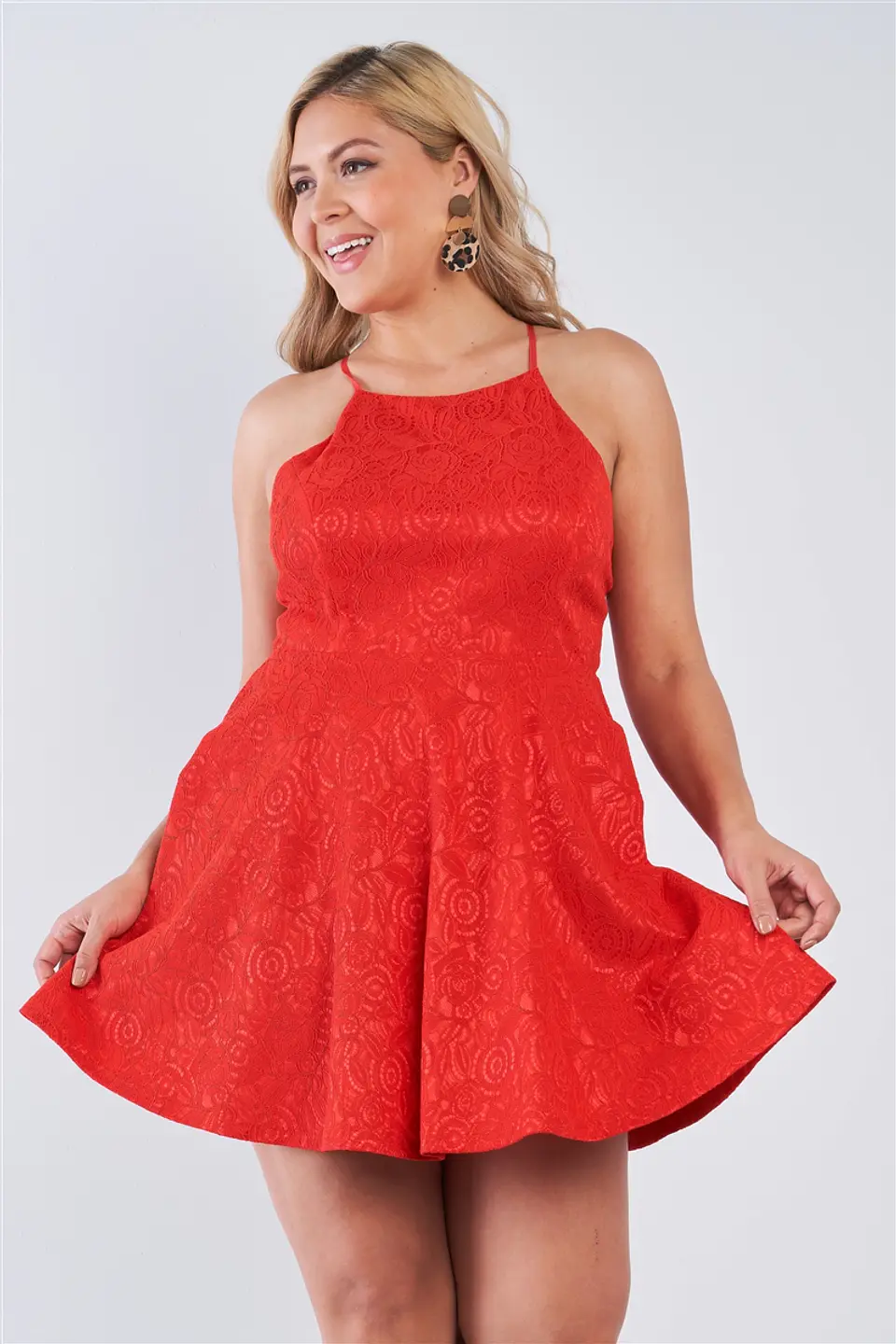 Vestido PV197 corto con espalda descubierta 5