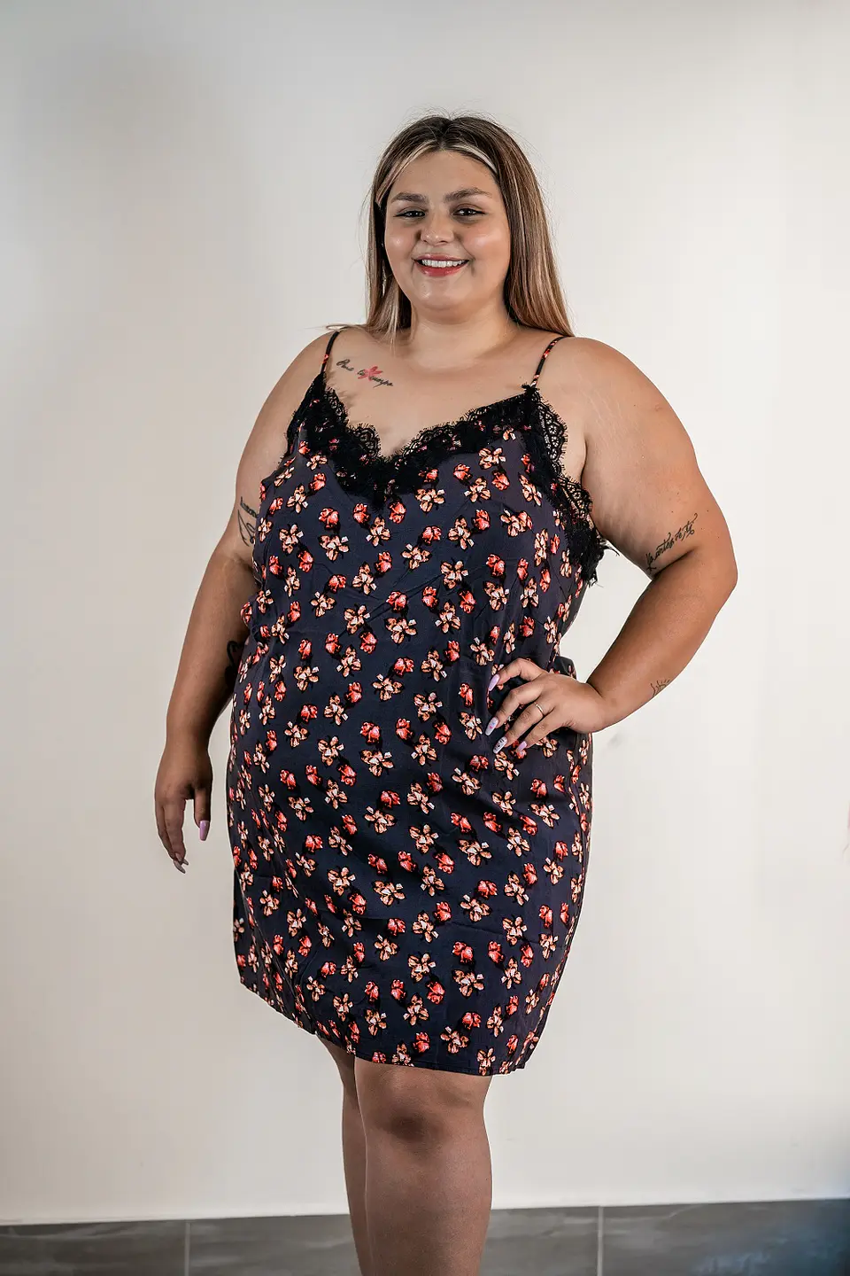 Vestido PV195 corto con tirantes 5