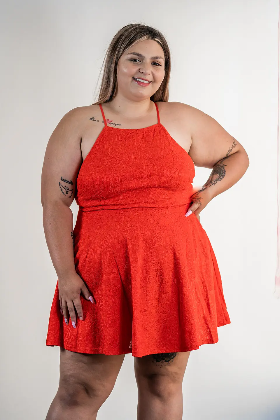 Vestido PV197 corto con espalda descubierta 3