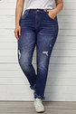 Jeans JE007 flequillos en bota - Miniatura 6