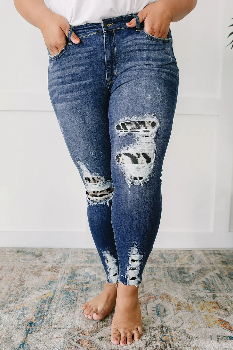 Jeans JE012 parches  3