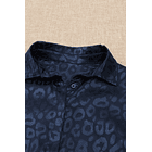 Blusa satinada con diseño BL081 4