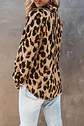 Blusa satinada animal print BL083 - Miniatura 5
