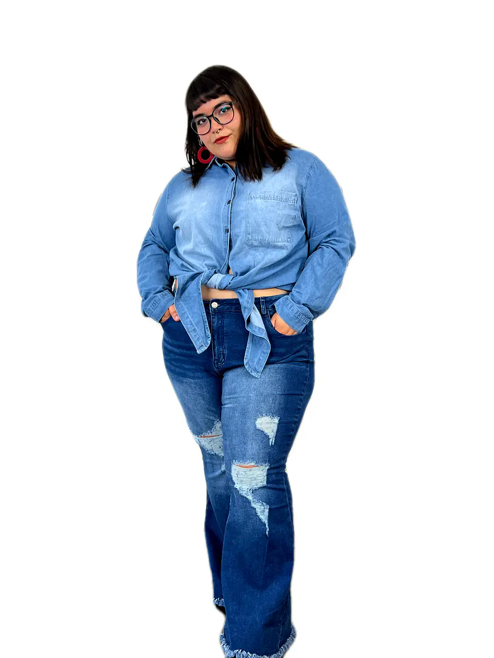 Camisa Mezclilla BL086 2