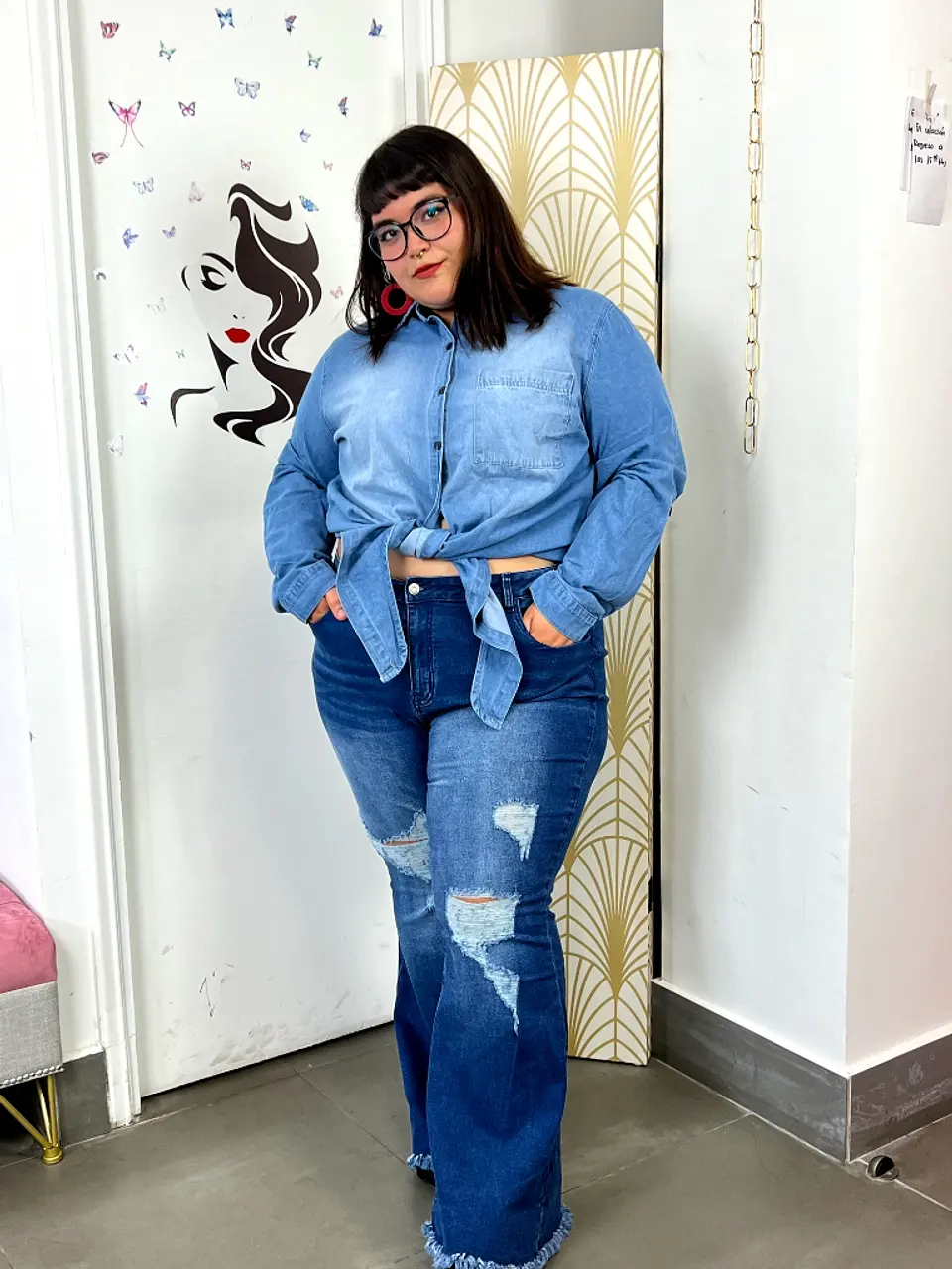 Camisa Mezclilla BL086 4
