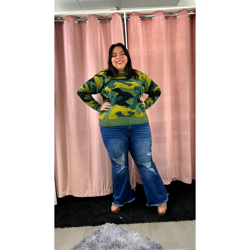 Sweater grueso militar SW044 3