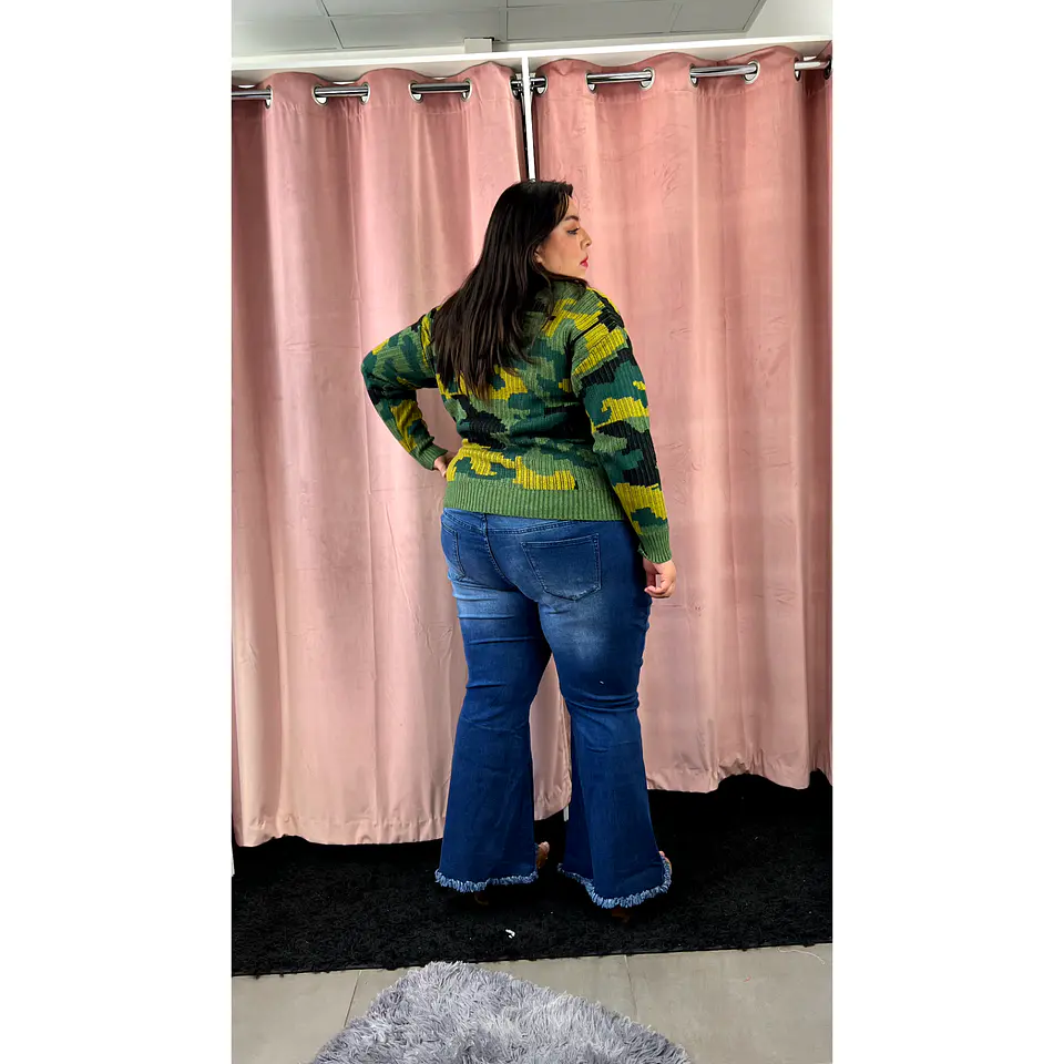 Sweater grueso militar SW044 4
