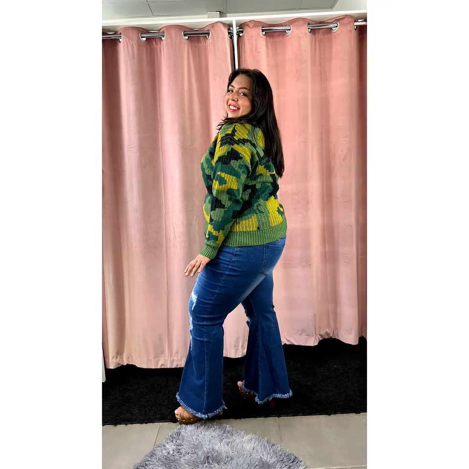 Sweater grueso militar SW044 5