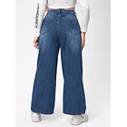 Jeans JE013 pierna ancha corazones  2