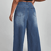 Jeans JE014 pierna ancha liso 