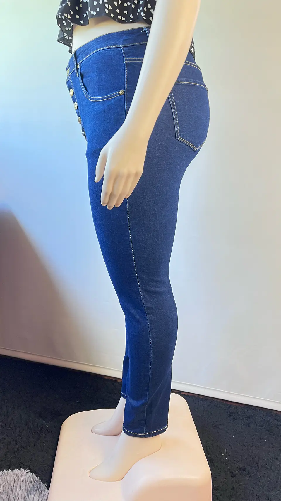 Jeans JE027 botones 6