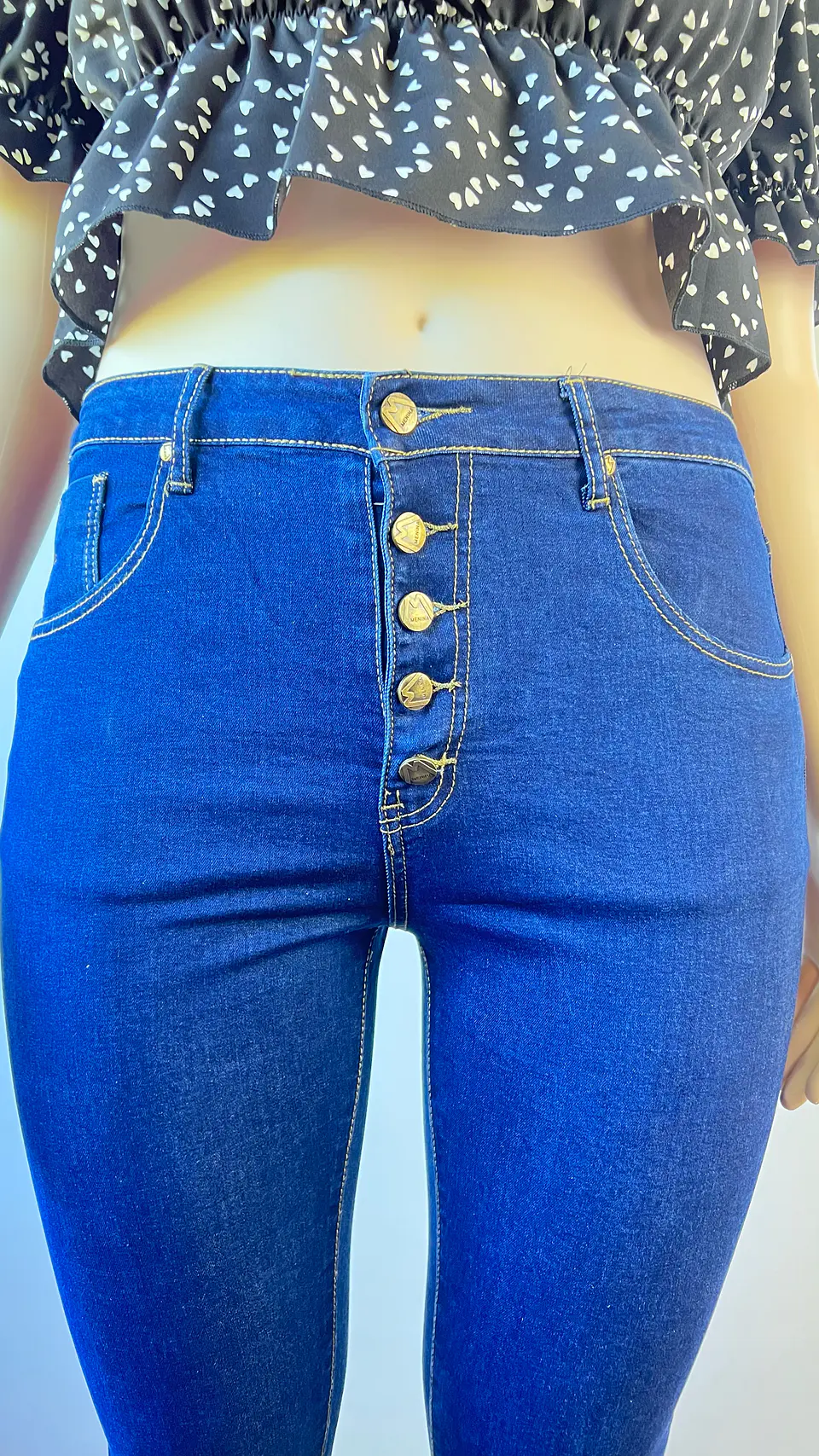 Jeans JE027 botones 3