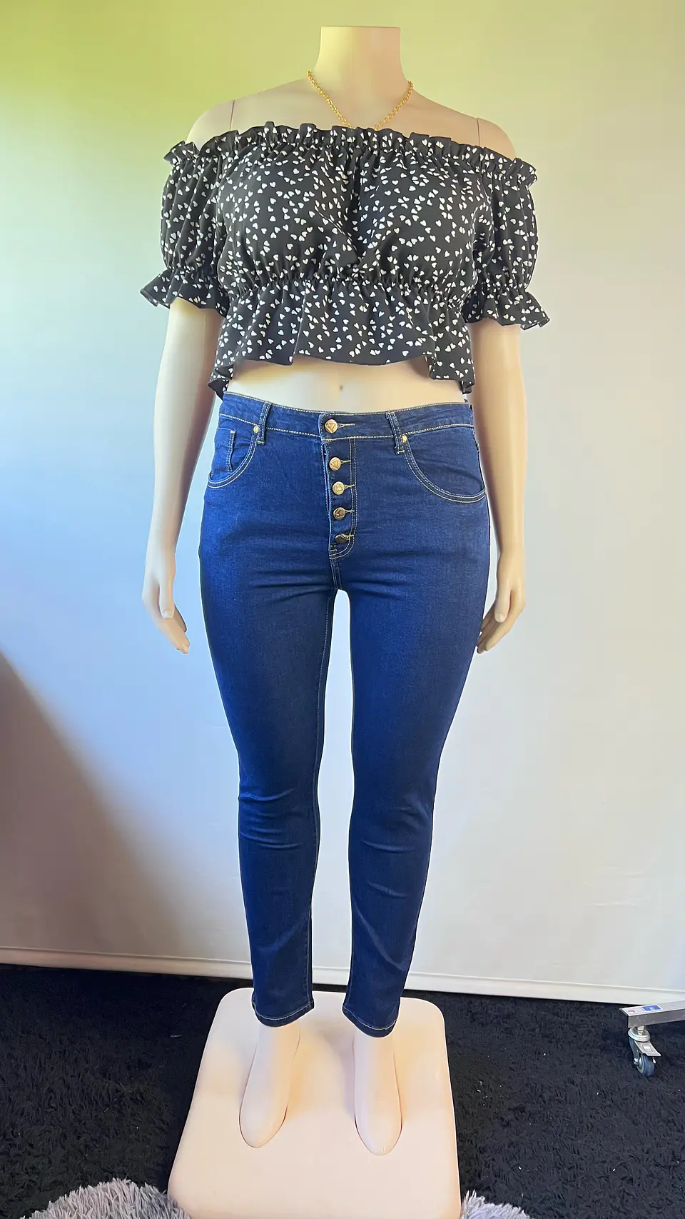 Jeans JE027 botones 7